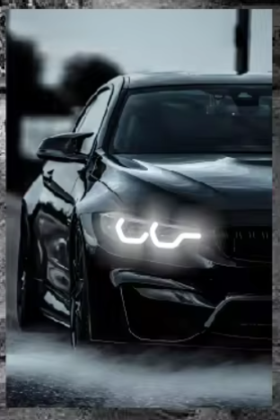 F&F FLICKER FRAME - BMW 8 Series (ENIGMATIC BLACK)