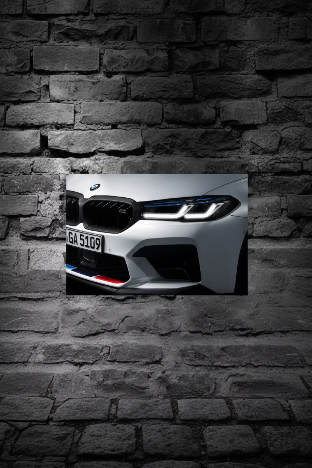 F&F FLICKER FRAME - BMW 5 Series (LEGACY STRIPE)