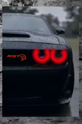 F&F FLICKER FRAME - Dodge SRT Hellcat (DEVIL EYES)