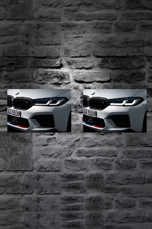 F&F FLICKER FRAME - BMW 5 Series (LEGACY STRIPE)